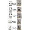 Dental Orthodontic Rubber Bands Orthodontic Elastic Orthodontic Supply (3/8", 3.5 Oz)