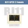 Phone Jack Splitter, in-line DSL Splitter Filter for Phone Line (1 Pcs)