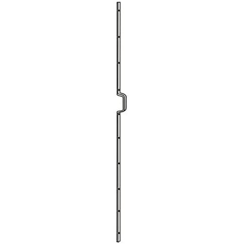 London Bar/Birmingham Bar/Door Reinforcement Anti Ram - 1981 mm - 3 Types of Bars in Stock Stainless Steel (1981x16x5mm - (no Staple))