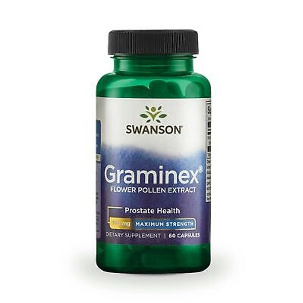 Swanson Maximum Strength Graminex Flower Pollen Extract - Supports Prostate H...