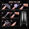 Makartt French Nail Tips, 500pcs Half Cover False Nail Tips, False Nails, Fake Nails, Press on Nails, Acrylic Nail Tips, Nail Tips for Acrylic Extensions 10 Sizes