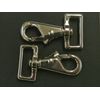 1"/25mm Nickel Plated Horse/Dog Snap Rug Clip/Trigger Hook x 2