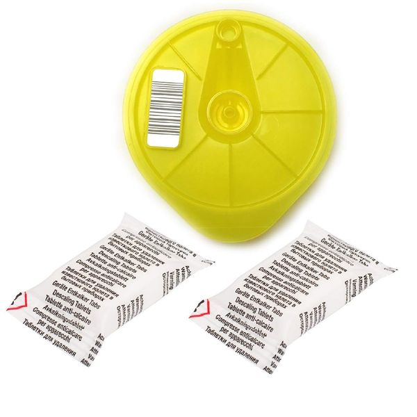 Aqualogis Yellow T-Disc Disc 2 Descaling Tablets Compatible with Tassimo 00611632, 00617771, 00576836, 00621101, 17001490