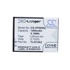 Rechargeable battery compatible with Vodafone VF-785 1400mAh Li-Ion