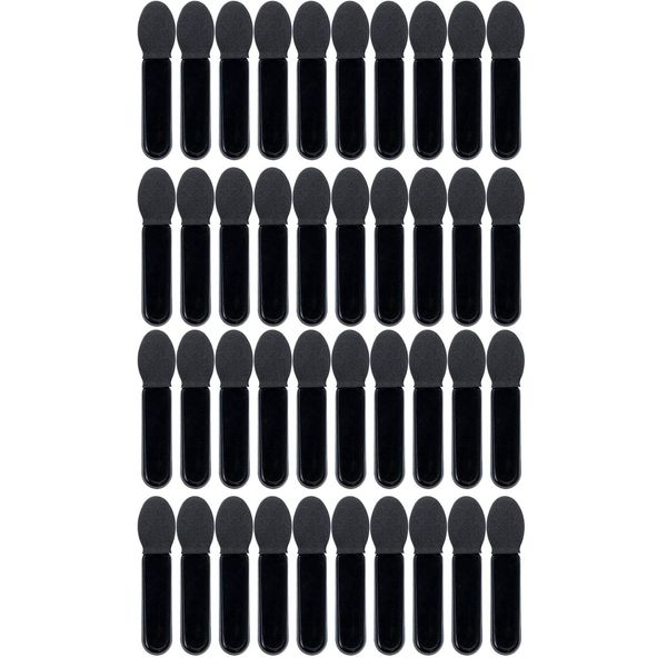 40 PCS Disposable Eyes Shadow Applicators, Sponge Oval Tipped