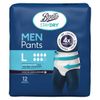 Boots Staycdry Men Pants (Sizes M-XL) for Bladder Weakness, Oddour Control Disposable 12 Pants. Pull ons