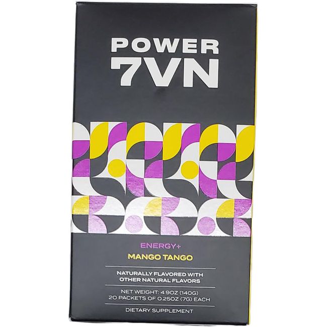 Jeunesse Power 7vn Energy+ Mango Tango - Use By Date 10/24