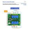 Wireless Remote Control RF Switch 6 Channel 10A Relay Receiver 12-36V 6CH