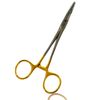 2PC Olsen Hegar Needle Driver 6" + 6.5" - Tungsten Carbide Inserts Serrated Gold