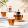 Bodum 12oz Bistro Coffee Mug Single-Wall Tempered Glass, 2 Pack, Clear