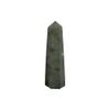 VIE Small Obelisk Tower, 7x2x1cm, Labradorite, Natural, One Size