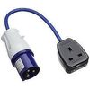 Caravan/Motorhome 240V Mains 13Amp Socket Adaptor