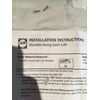 Pella Double-Hung Sash Lift Window Handle with Hardware- White