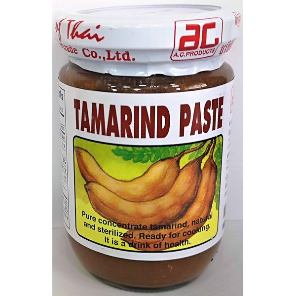 Tamarind Paste Natural Pure Concentrate in Glass Jar - 8 oz.