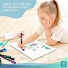 Scribbledo 24 Small White Board Dry Erase Boards Classroom Pack Mini White Bo...