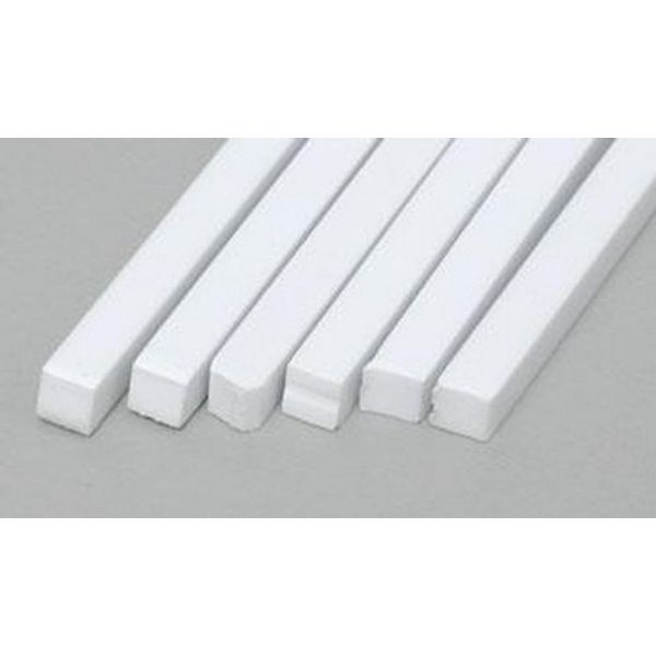 Evergreen Scale Models 186 Styr strip .125x.125 (6)