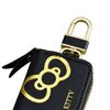 SEIWA KT523 Hello Kitty Car Smart Key Case, B&G, Black + Gold
