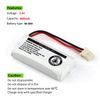 Rechargeable Battery Pack for Cordless Phones Compatible with Various Handsets