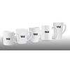 Getagift Personalised Mug Initial with Name, Alphabet Mug, Marble Mug, Coffee Mug.