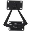 Baldwin 0340190 Dutch Door Quadrant, Black