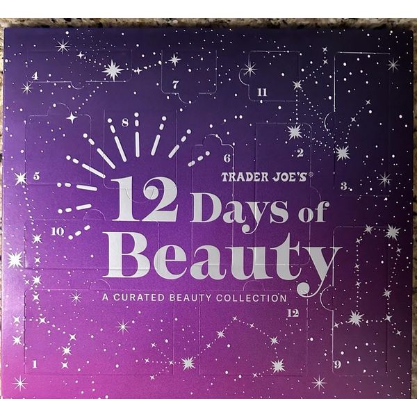 Generic Trader Joe's 12 Days of Beauty Advent Calendar - A Curated Collection Featuring Bath Salts, Hair Mask, Lip Balm, Lip Scrub, Hand Cream, Shave Cream, Body Butter, Sunscreen and More