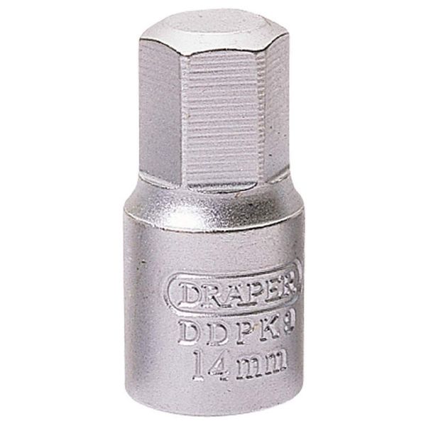 Draper DDPK9 Abflussstopfen mit Sechskantantantrieb, 14 mm
