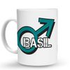 Makoroni - Basil Name 6 oz Ceramic Espresso Shot Mug/Cup Design#83