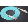 Elfcam - Fiber Optic Cable LC/UPC to LC/UPC,OM3 Multimode Duplex 50/125um LSZH