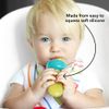Nuby EZ Squeeze Weaning Self Feeder Baby Spoon, Blue