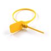 SECURITY TAGS NUMBERED PULL TIES SECURE ANTI-TAMPER SEALS(100 X YELLOW)