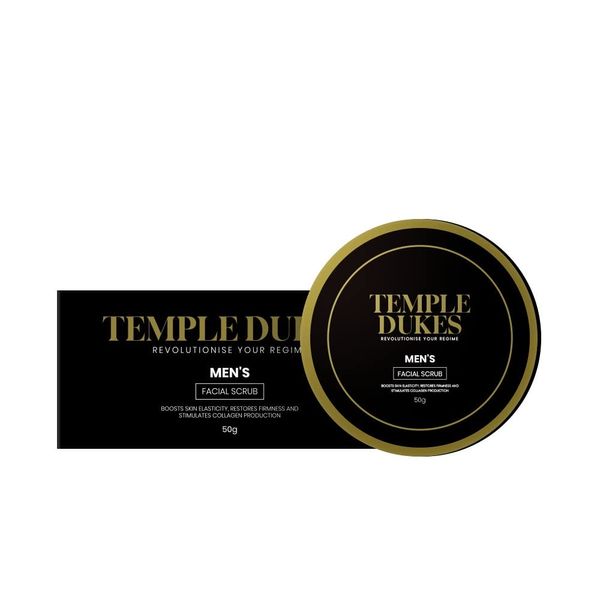 TEMPLE DUKES MENS FACIAL SCRUB