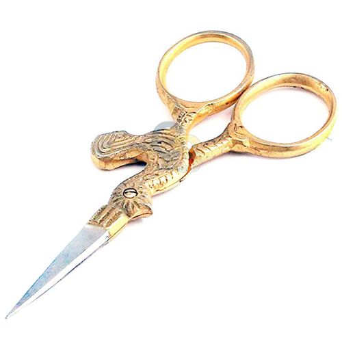 G.S Rooster Scissors/Gold Stork Rooster Scissors Fiberglass Nails Embroidery
