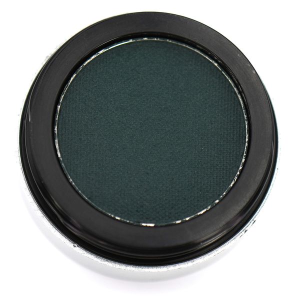 Pure Zivaª Matte Forest Emerald Green Cake Eyeliner & Eyeshadow, Water Activated Pressed Powder; Gluten & Cruelty Free