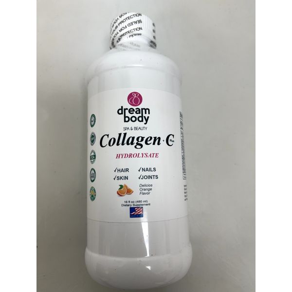 Collagen + C plus - Hydrolysate - Orange Flavor - Made in USA