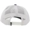HOOEY Men's Quanah Round Patch Mesh Back Trucker Cap Navy One Size