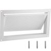 Happybuy Crawl Space Flood Vent - 8" Height x 16" Width Foundation Wall Vent