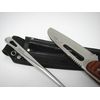 Myerchin Knives W100 Generation 2 Professional Wood Offshore Rigging System Fixed Blade and Marlinspike Fits in Leather Sheath with Leather Lanyard Strap