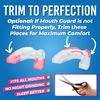 Mouth Guard for Grinding Teeth [6 Pack] 1 Size for Heavy Grinding