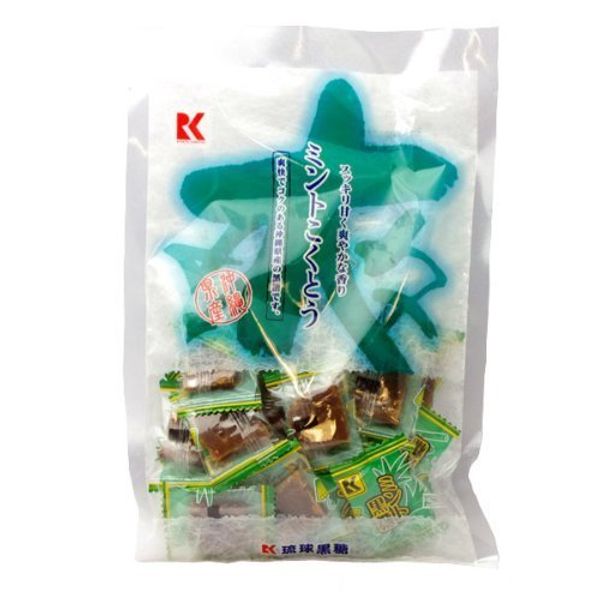 Ryukyu Kokuto Mint Kokuto (Individual Packaging) 4.1 oz (115 g)