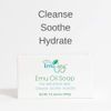 Emu Oil Soap for Sensitive Skin - Gentle Cleanser for Dry Irritated Skin Due to Eczema Psoriasis Dermatitis Lichen Sclerosus TSW Red Skin Syndrome