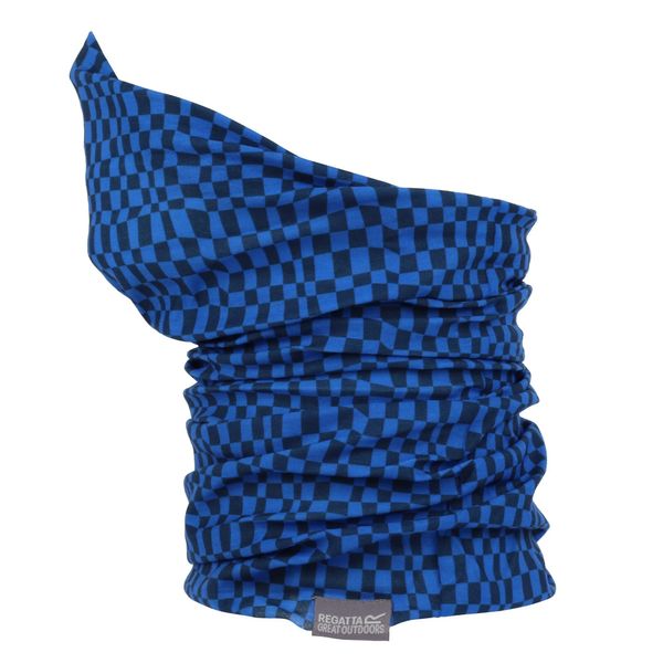 Regatta Multi Printed Neck Warmer One Size, Blue Parachute