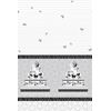Victorian Wedding Plastic Tablecloth, 84" x 54"