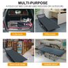 Folding Camping Cot Double Layer Oxford Sleeping Cots with Mattress, Carry Bag