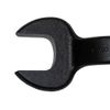 URREA Spud Wrench - 3/4" Open-End Structual Alignment Wrench with Offset Handle & Black Oxide Coating - C904A