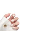 Fuyunohi Nail Tips, White, False Nails, Korean White, Short Seal, Double Sided Tape, False Nails, Nail Tip, Shot, Stylish, Adhesive Gummy, Nail Tip, For Small Nails, Nail Supplies, Set of 24, Simple, Wedding, Date, Banquet, Stylish, Women's, Fashion