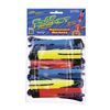 Geospace 6-Inch SLAP ROCKET Replacement Rockets Six-Pack in Assorted Colors