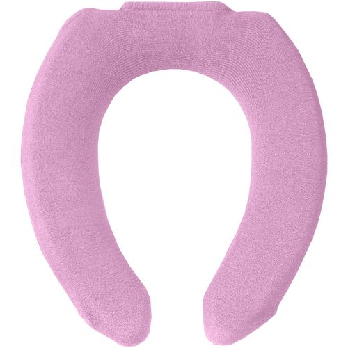 OKA Etoffe U-Shaped Toilet Seat Cover, Approx. 3.5 x 3.4 x 0.4 Inches (9 x 8.7 x 1 cm), Pink