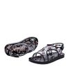 melissa Mini Acqua + Mickey Mouse Inf Flache Sandale, Schwarz, 34 EU