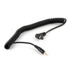Kaavie Coiled Camera Connection Cable with 2.5mm Plug for Canon Cameras with 3-pin N3-type Remote Socket