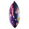 Outer Space Taco Cat - Rainbow Laser Eyes, Burrito Throw Pillow